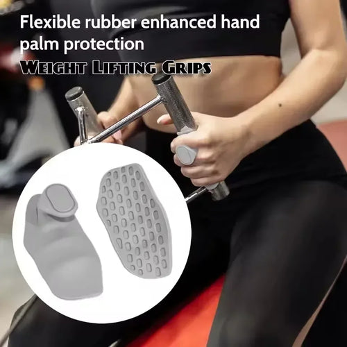 Gym Gloves Grip Strengthener Silicone Palm Grips Crosstraining Palm Grip Hand Protection for Gymnastics Weightlifting Exercise